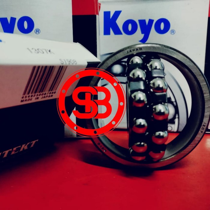 SELF ALIGNING BALL BEARING 1307K / 1307 K KOYO JAPAN ORIGINAL