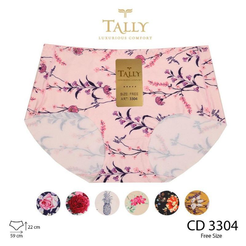 Celana Dalam Wanita Seamless Motif Bunga | Tally art C 3301 | C 3303 | C 3304