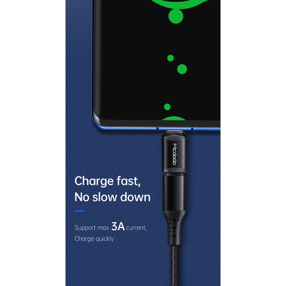 Mcdodo Adapter Converter Lightning to Type C OTG Fast Charging 3A