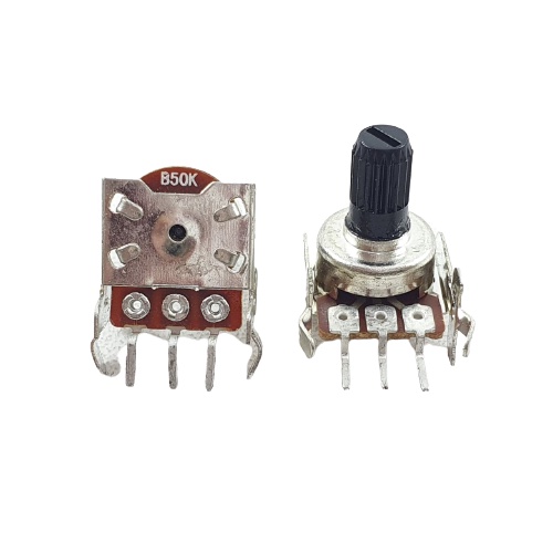 Potensio Mini 3 pin 50k Mono Kaki 3 Lurus Potentio Meter 503