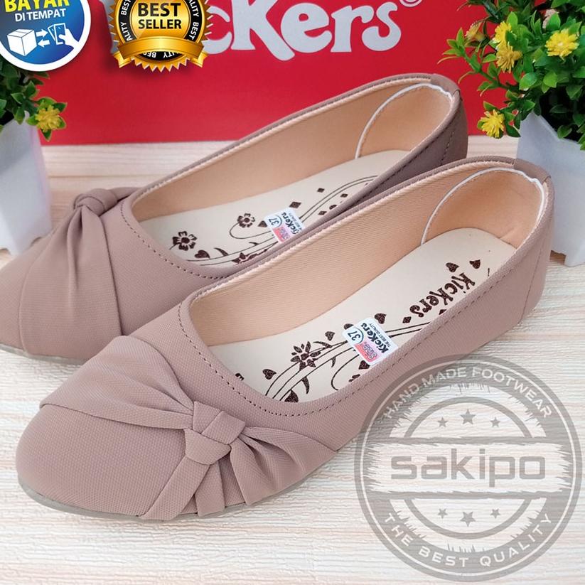 "END.26Au22ᵛ"  BIRTHDAY SEPATU BALET WANITA DEWASA / FLAT SHOES PITA SAMPING NEVADA / FLATSHOES MURA