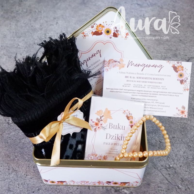 Paket Souvenir Yasin Buku Dzikir tahlil hampers doa mengenang 40 hari 1000 hari almarhum