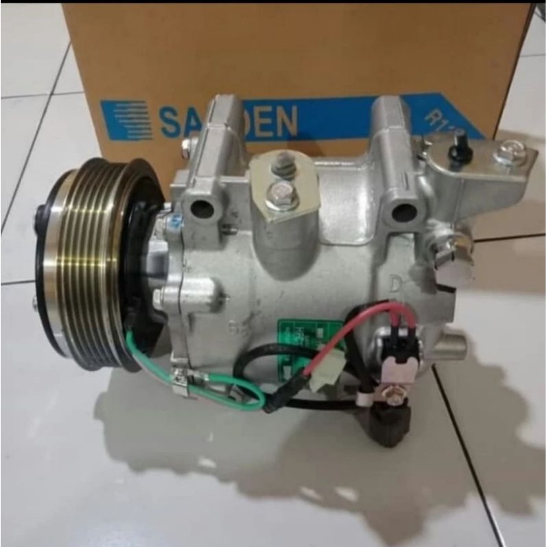 kompresor kompressor AC Honda jazz RS new city original asli sanden
