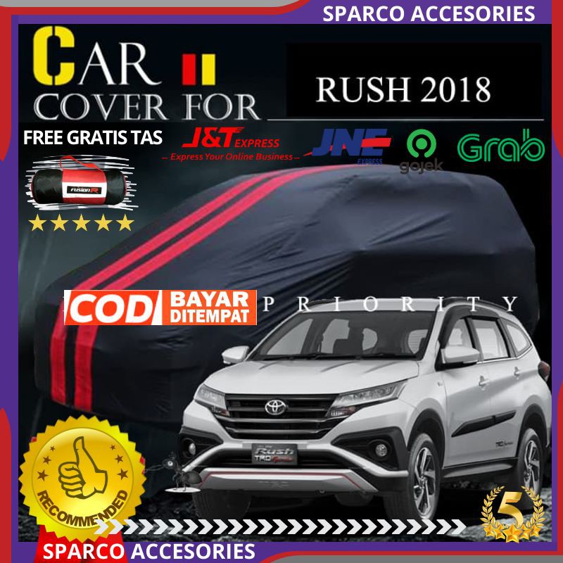 Body Cover Mobil Toyota All New Rush Terios Sarung Selimut Mobil All New rush Waterproof Anti Air 1