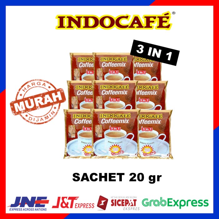 

KOPI INDOCAFE COFFEEMIX 3IN1 SACHET (10 PCS)