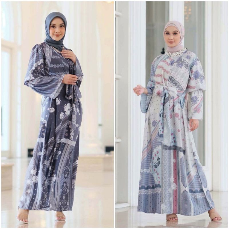 vanilla hijab dandelion dress
