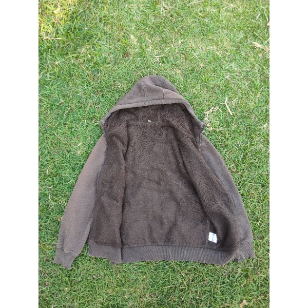 Hoodie second coklat