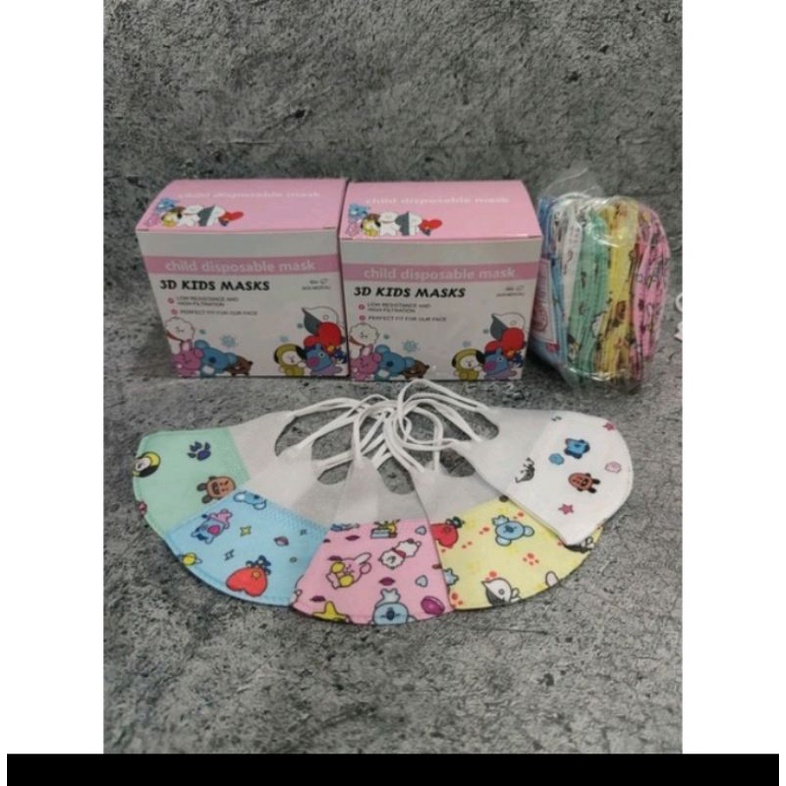 MASKER DUCKBILL ANAK ISI 50 PCS