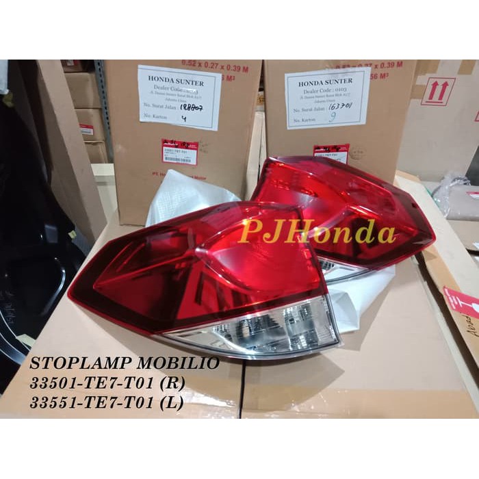 Stoplamp / Lampu Belakang MOBILIO 2014-2023 .