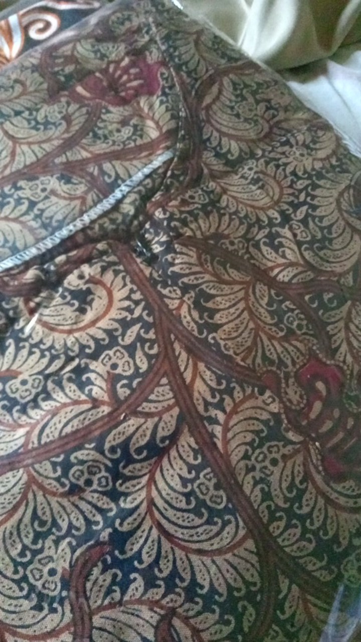 Ms Gamis Batik Sriwedari Maxi Bumil/busui Katun Sogan Allsize & Jumbo