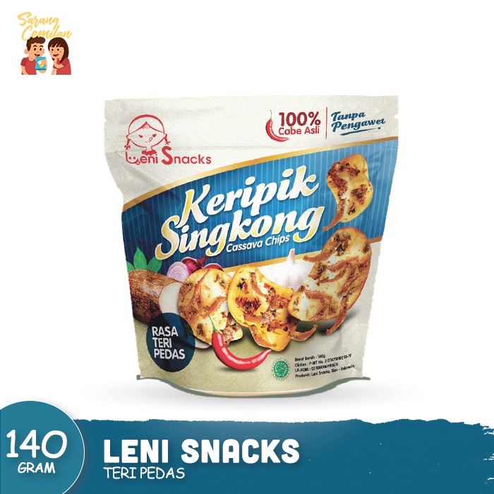 

Leni Snacks - Keripik Singkong rasa Teri Pedas