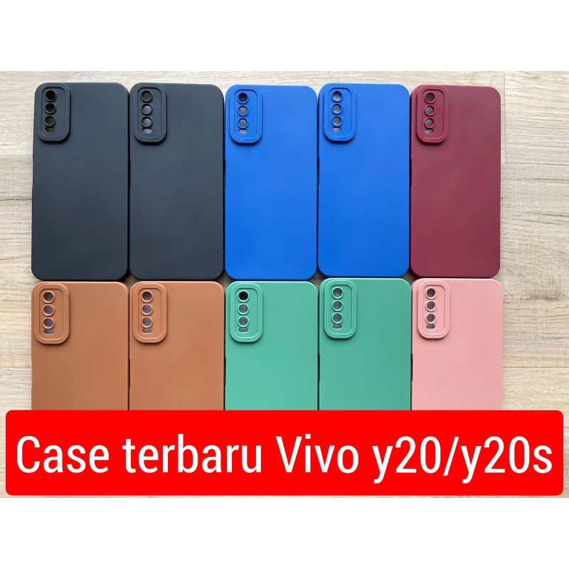 SLIKON/CASE SOFT MACARON TIPE VIVO Y20/Y20S