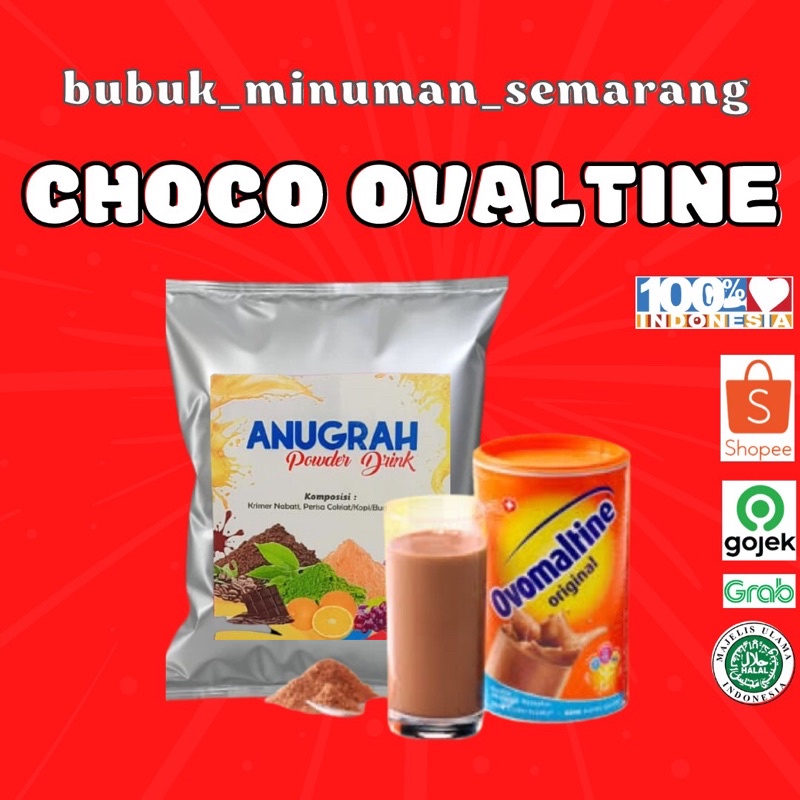 

Bubuk minuman CHOCO OVALTINE 1 kg