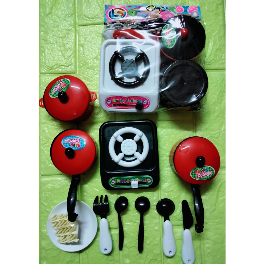 Mainan Happy Cooking LM9 - Masak-masakan Mie Telor Mainan Anak