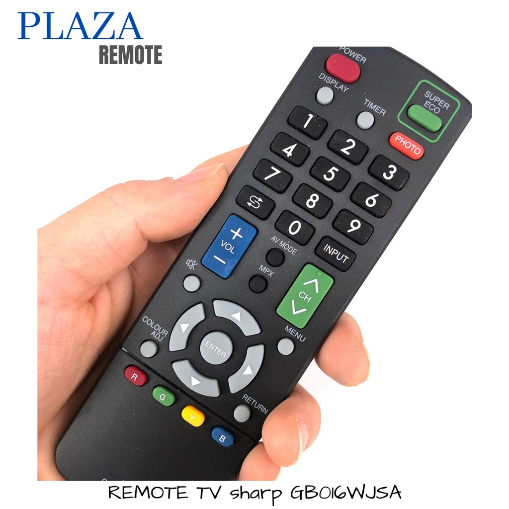 remote SHARP AQUOS DIGITAL TV LCD LED 016