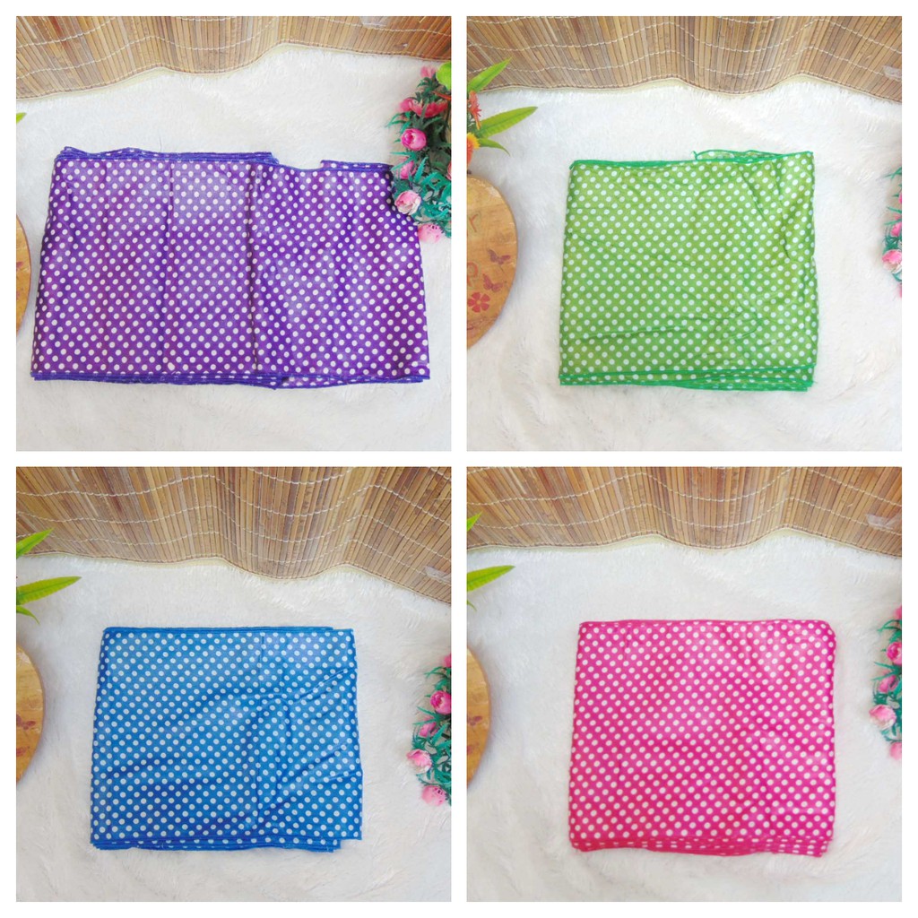 kembarshop motif polka Bengkung modern 10meter bengkung santung bengkung belly binding bengkung andi