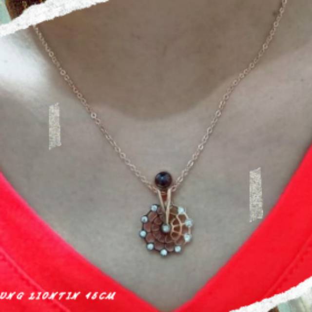 Grosir Kalung Titanium Dewasa Panjng 45cm / Kalung Liontin Perhiasan Titanium [ COD ]