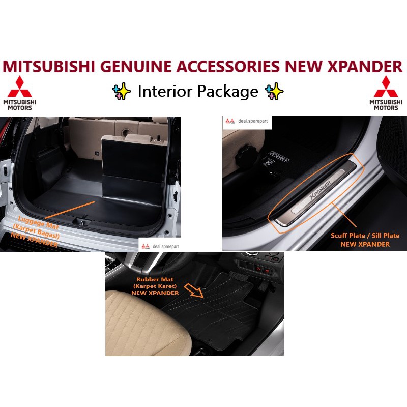 Aksesoris New Xpander Original Paket Interior