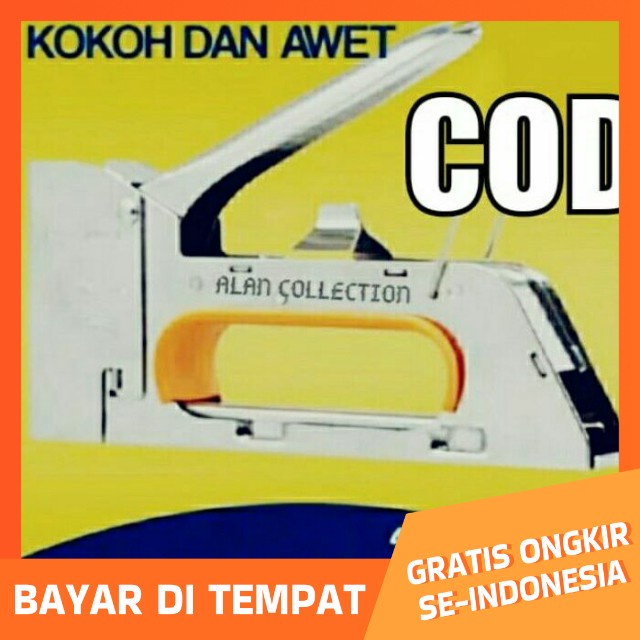 

Stapler Tembak / Cekrekan / Pengokot / Hekter Gun Tacker / Staples Sofa, Staples Jok, Stepler Motor,