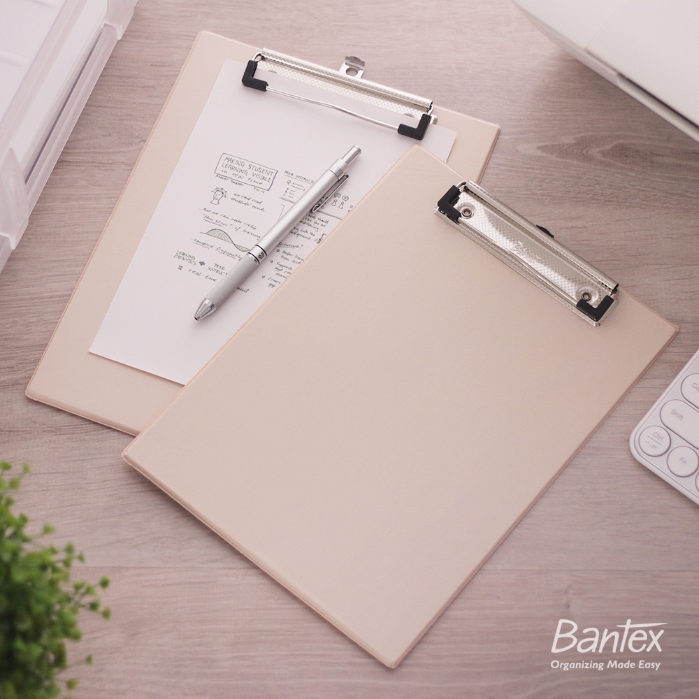 

[Zada] Bantex Clipboard / Papan Jalan / Papan Ujian A5 Peach 4206 45