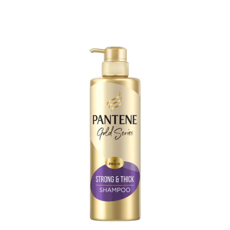 Jual PANTENE SHAMPOO GOLD SERIES STRONG & THICK 450ml Shopee Indonesia