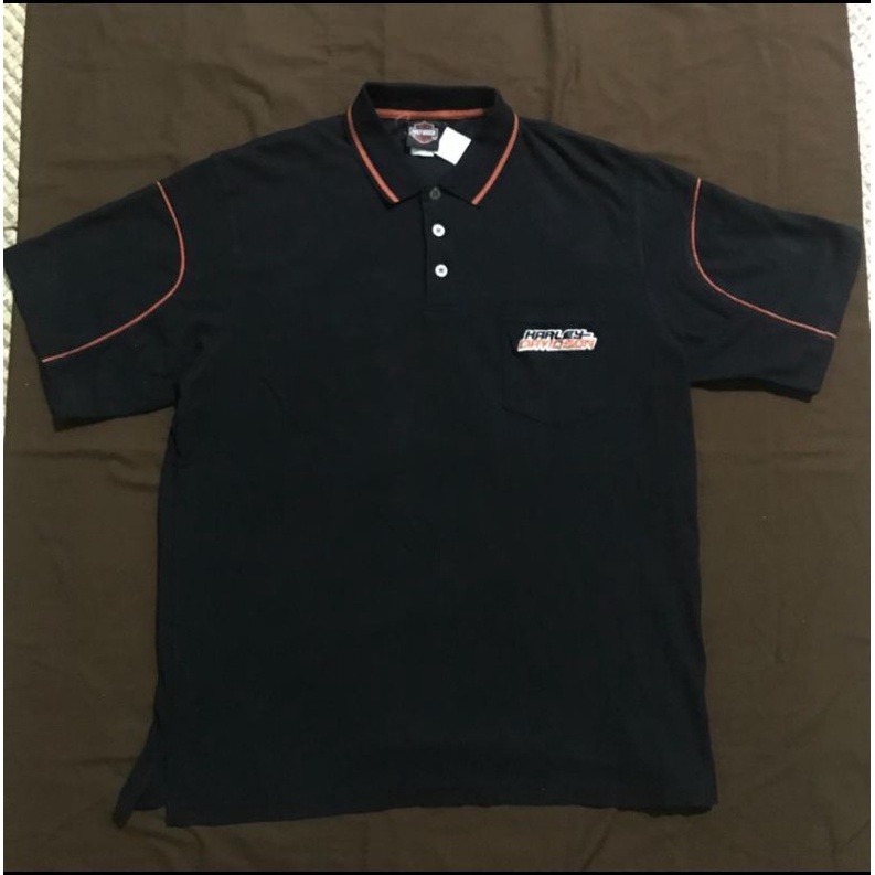 HARLEY DAVIDSON POLO TSHIRT KAOS KERAH/ SECOND BEKAS PRELOVED ORIGINAL/ HOODIE CREWNECK
