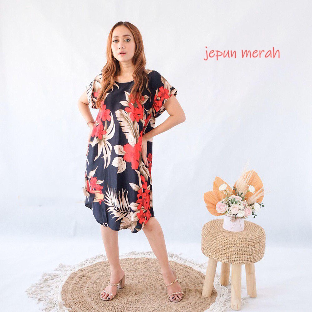 DASTER/DRES BALI-jepun merah