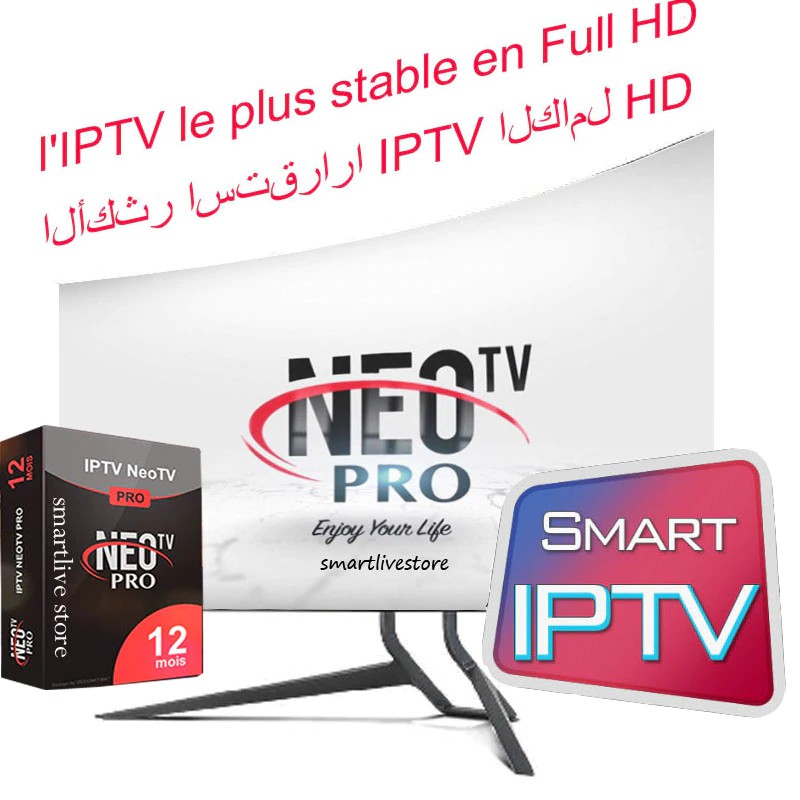 Audio Neotv IPTV subscription Arabic French UK Europe IPTV Italy code Neo sports premium iptv