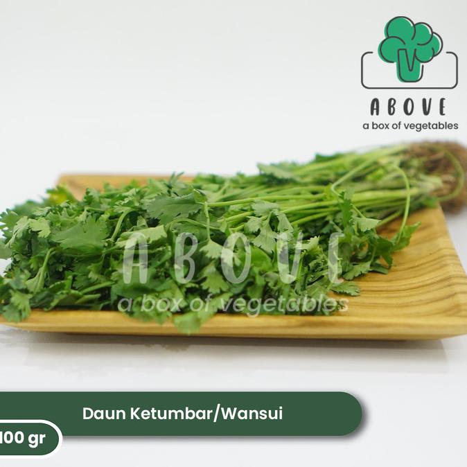 Jual Daun Ketumbar Wansui 100gr Sayur Above Shopee Indonesia