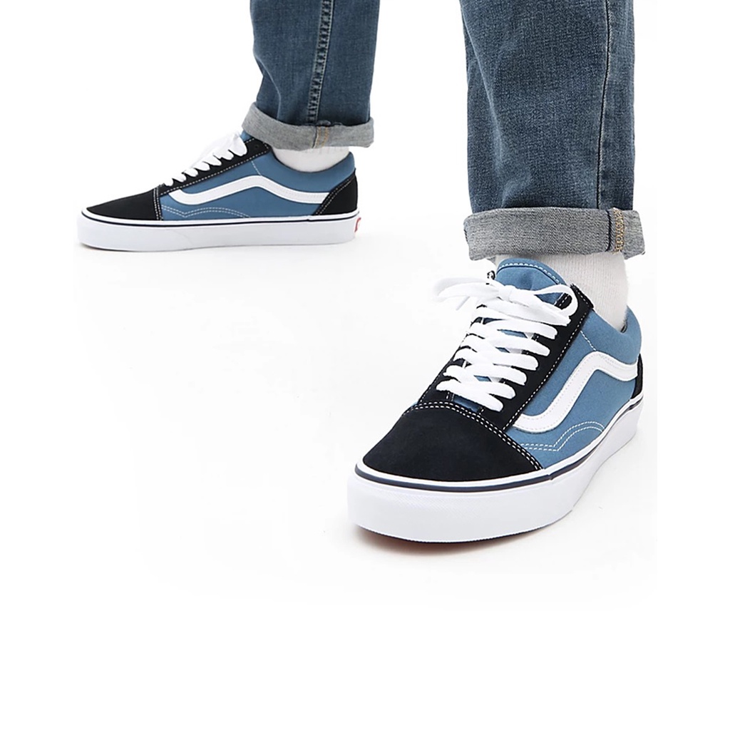 SEPATU VANS OFF THE WALL | OLD SKOOL NAVY