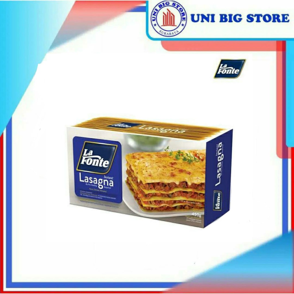 

La Fonte Instant Lasagna Pasta 450 Gr