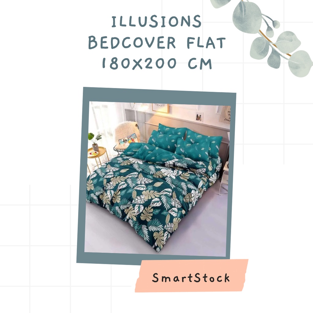 SS Bedcover Set Illusions Illusion 180 Flat 180x200 King Size Mix Motif