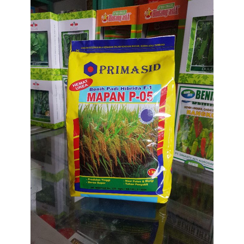 Benih Padi murah Hibrida MAPAN P-05 PRIMASID |1 1 [Terlaris] [ASLI] | 1 kg-1