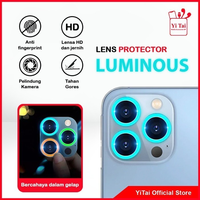 RING LENSA KAMERA LUMINOUS YI TAI FOR IPHONE 11 11 PRO IPHONE 11 PRO MAX