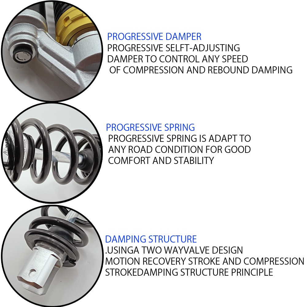 SHOCKBREAKER MATIC TABUNG ATAS CNC HONDA SUSPENSI VARIASI SHOWA NEW XT motor