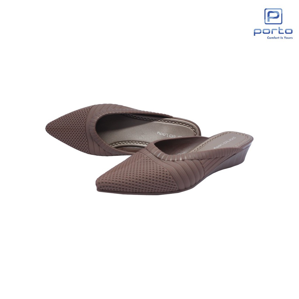 

Porto - Sepatu Wedges Heels Sepatu Wanita Nyaman PAI