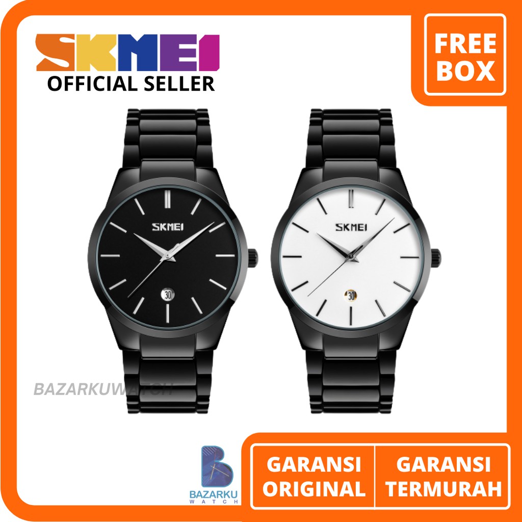 Jam Tangan Pria Skmei 9140 Jam Tangan Skmei Jam Tangan Rantai Jam Tangan Cowok Stainless Jam SKMEI