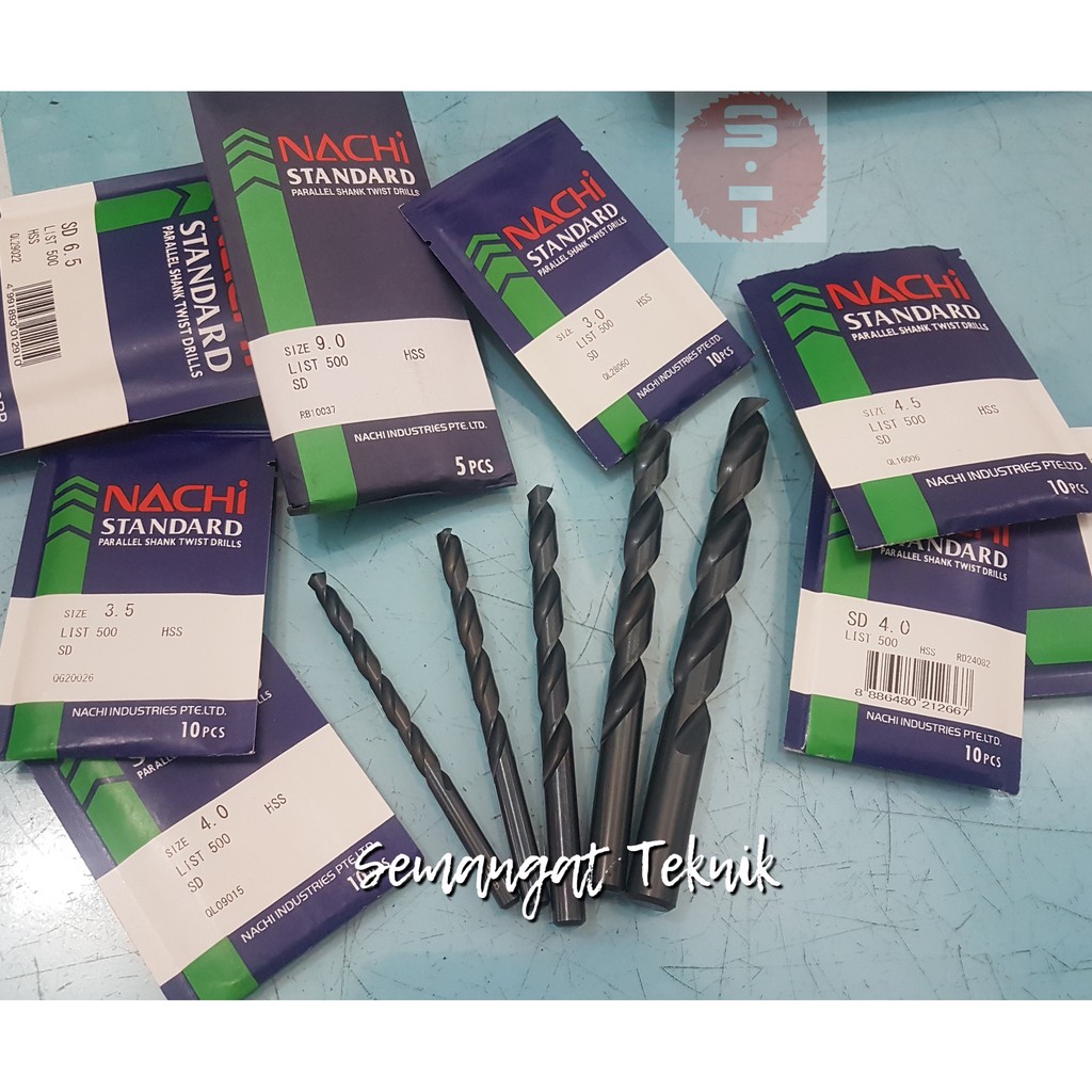 NACHI 4.5mm MATA BOR BESI Nachi HSS 4,5mm NACHI ORIGINAL