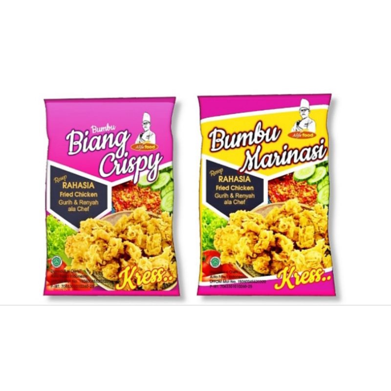 

Bumbu biang marinasi crispy