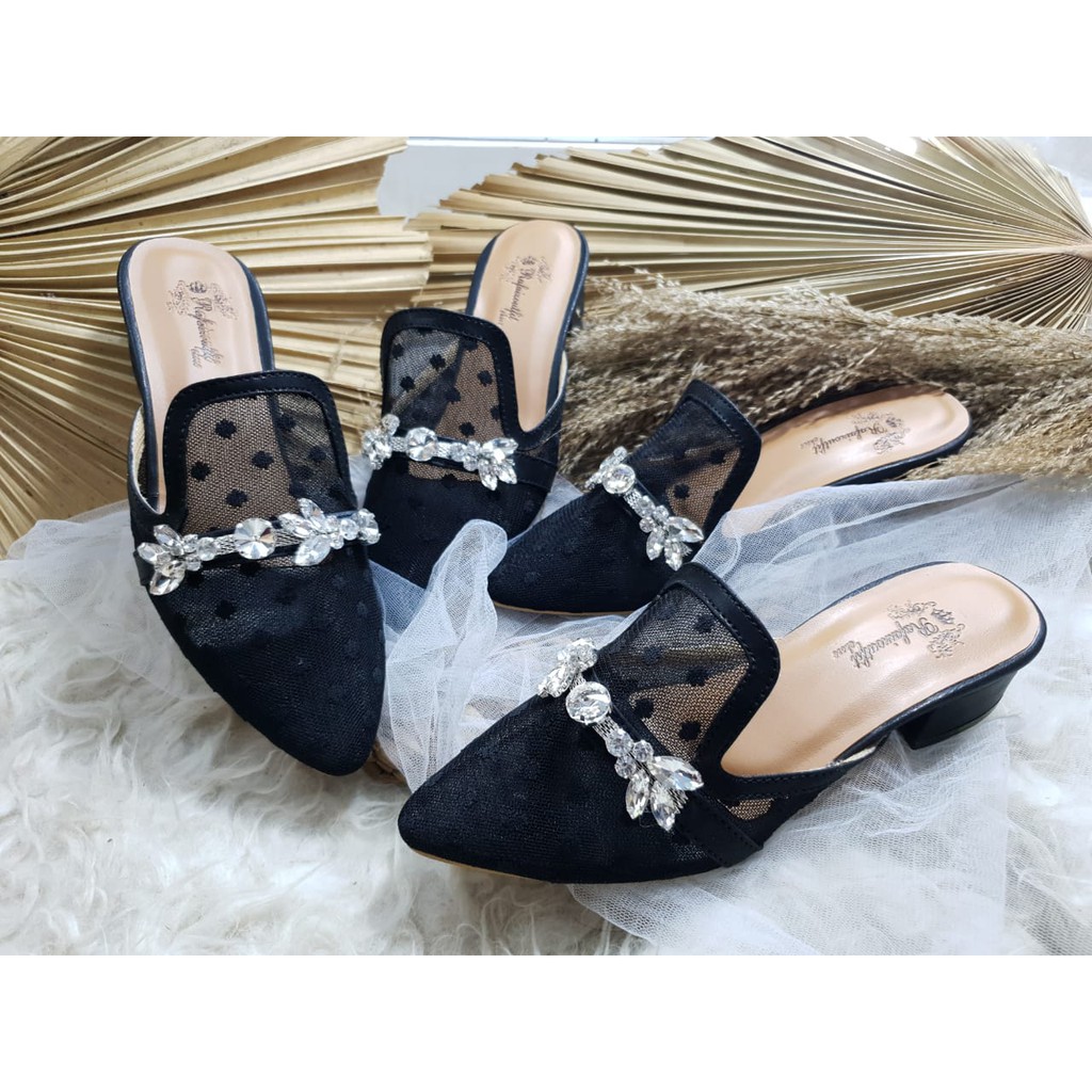 Sepatu hak wanita chunky big MAURA