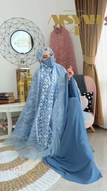 MUKENA AISYAH 4 by BAENETTA MUKENA CANTIK IBUINDUNG