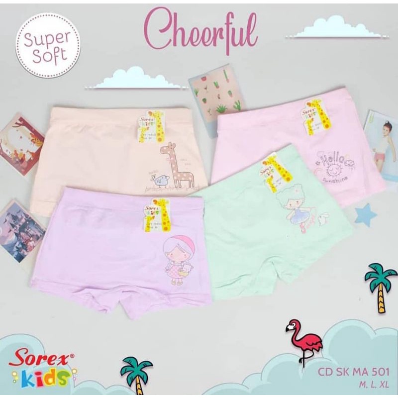 SOREX celana dalam boxer anak cewek