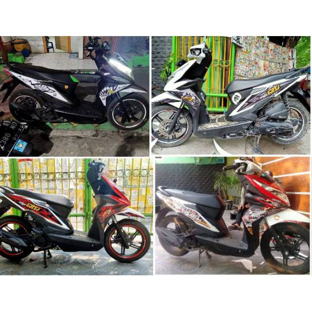 Decal honda beat new 2017