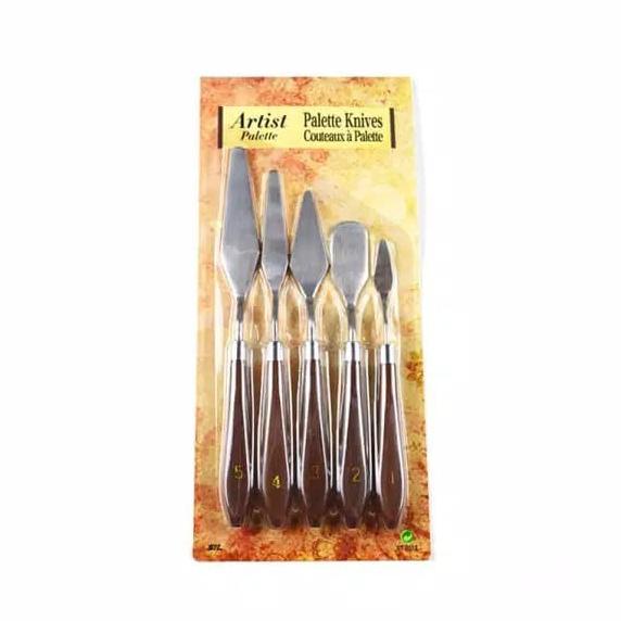 

Painting Knife set. 5 Pcs. / Pisau Palet. / Pisau Lukis. READY STOK