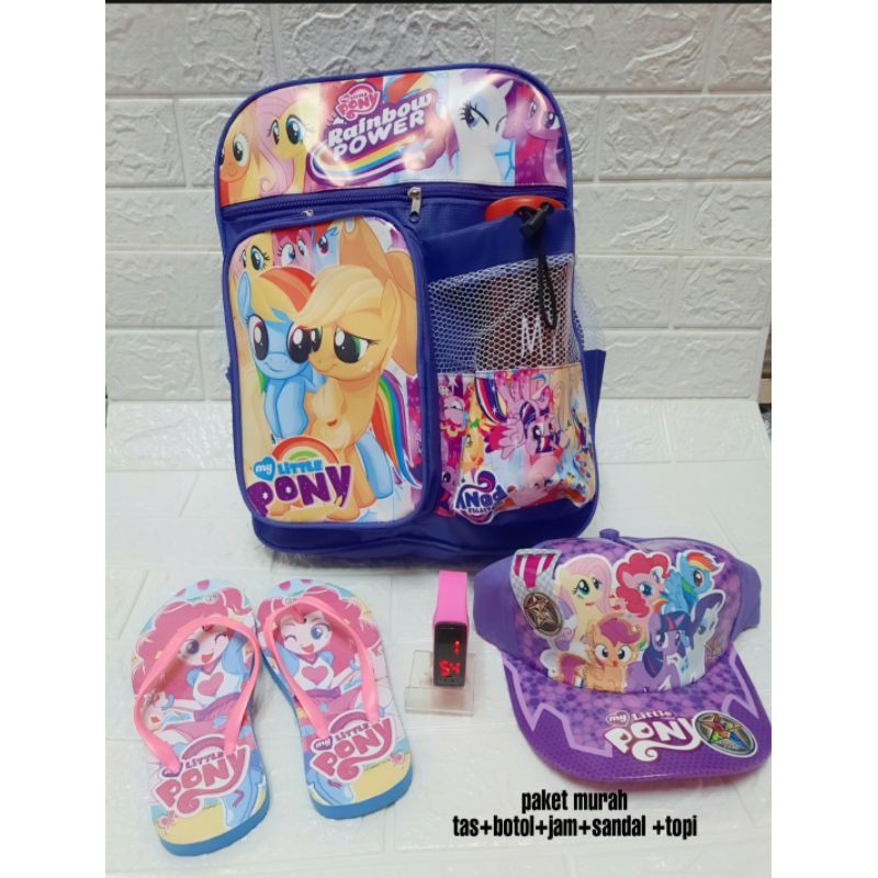tas kudapony unicorn set 5in1