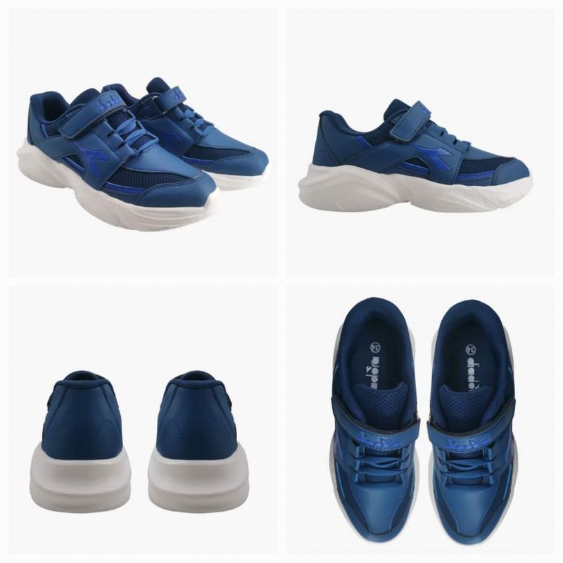 SALEEE 100% Original DIADORA Eugene Navy dan Black Jr DIACX220304N
