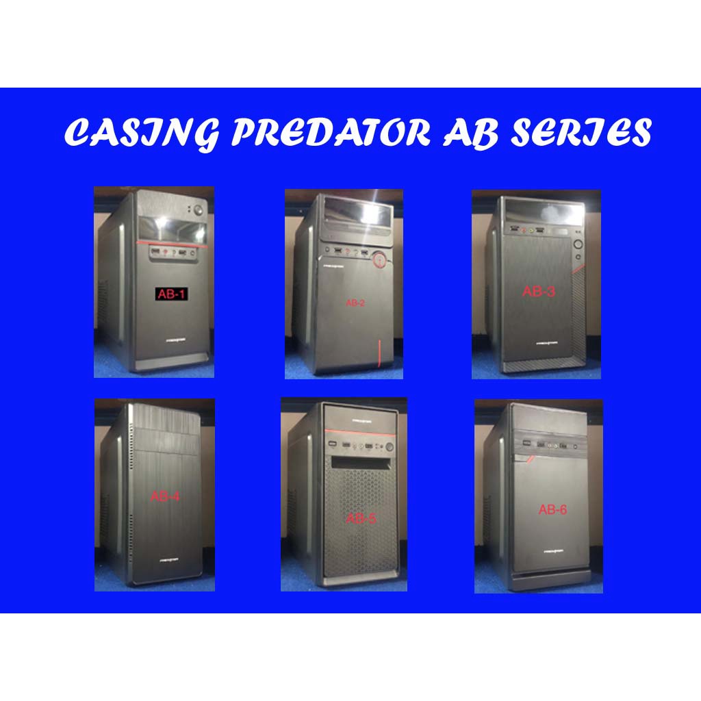 CASING PREDATOR AB SERIES MIDLE TOWER PSU 450WATT