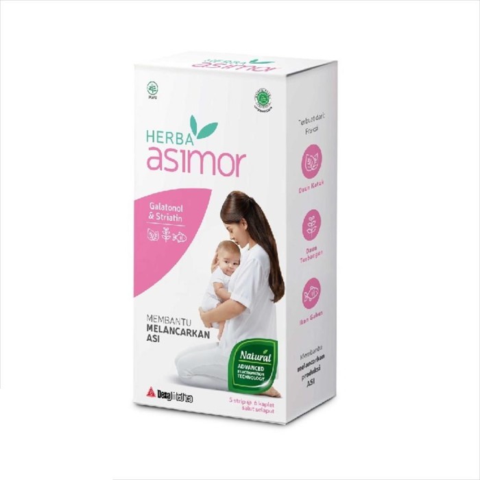 Asimor Herba Asimor Pelancar Asi Booster Asi 30 kaplet