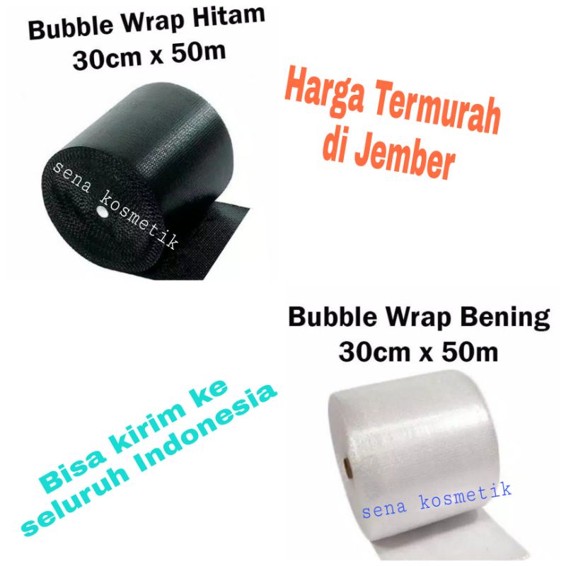 

[30cm X 50meter] Bubble Wrap Meteran / Bubble Wrap Rol / Bubble Wrap Murah / Lebar 30 cm Panjang 50 meter