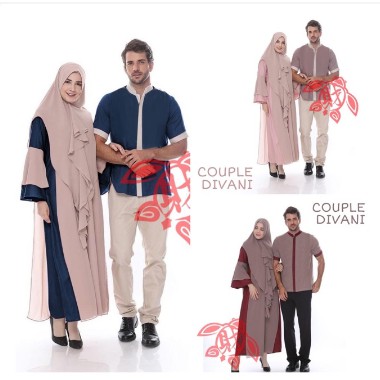 BAJU COUPLE TERBARU LEBARAN 2021 MODEL BAJU PESTA WANITA KEKINIAN KONDANGAN REMAJA COUPLE KARTIKA